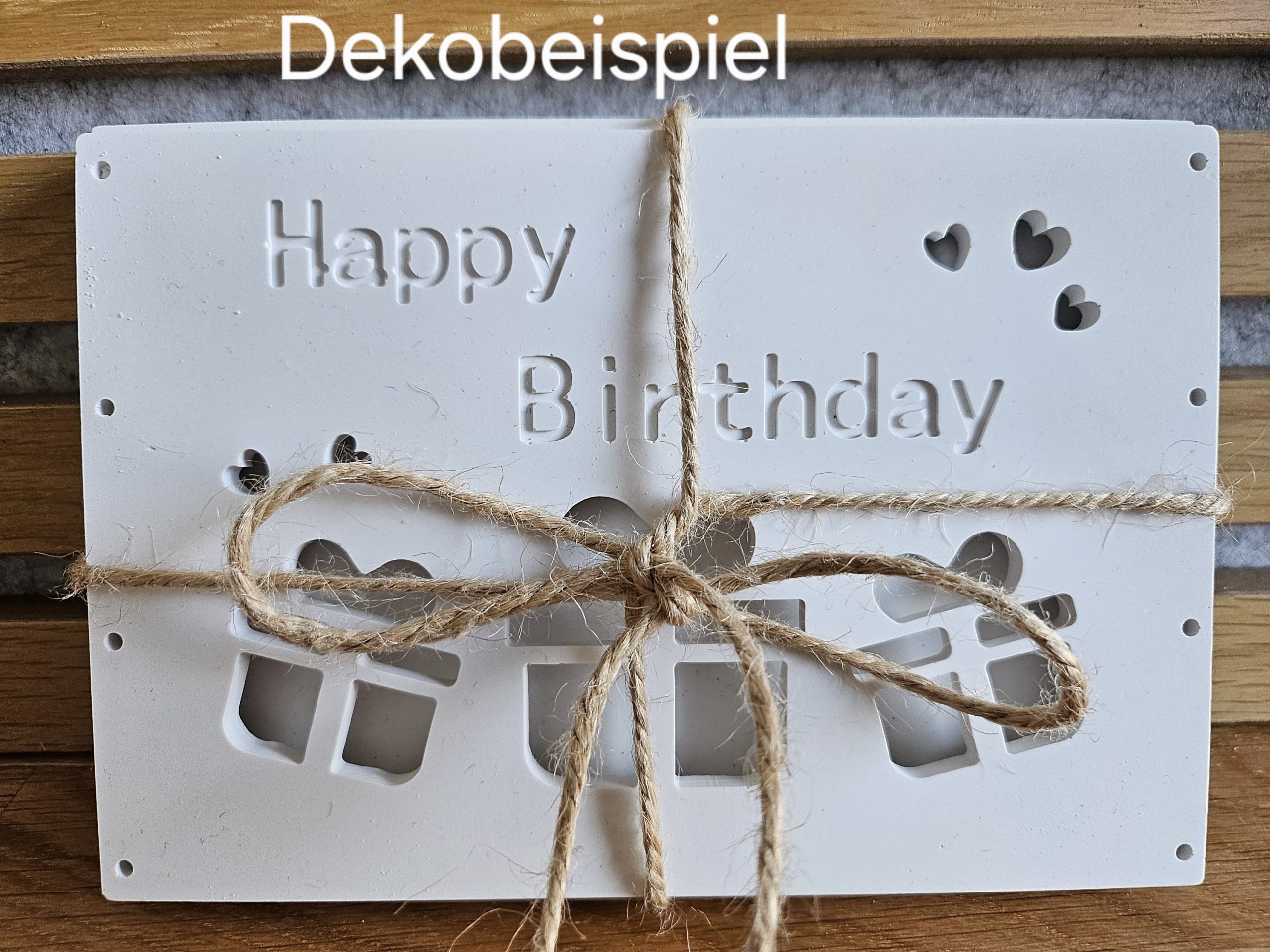 Geldscheinbox Happy Birthday – Bild 2