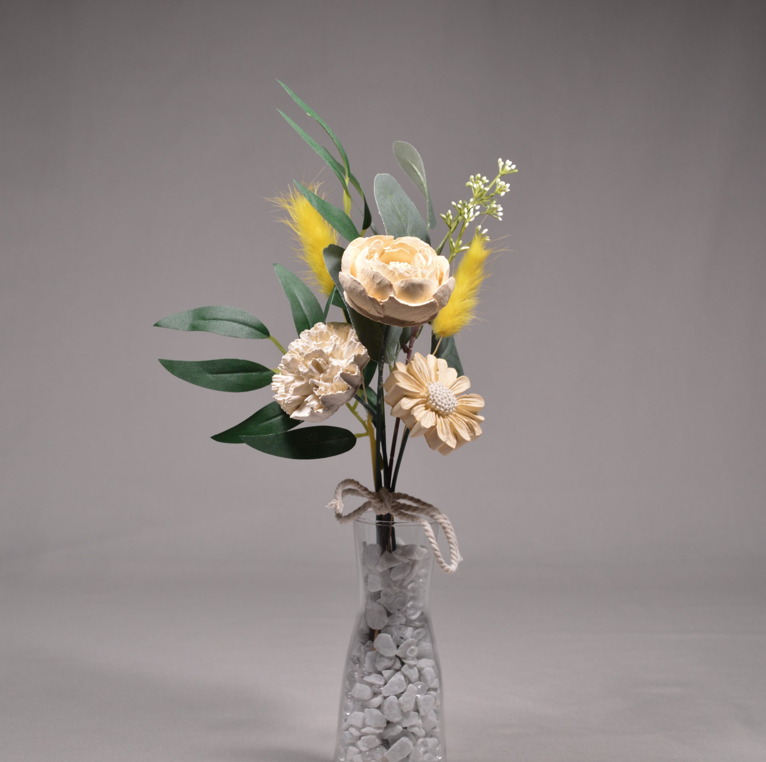 Tischdeko Keramikblumen