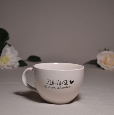 Tasse Zuhause ist es am Schönsten