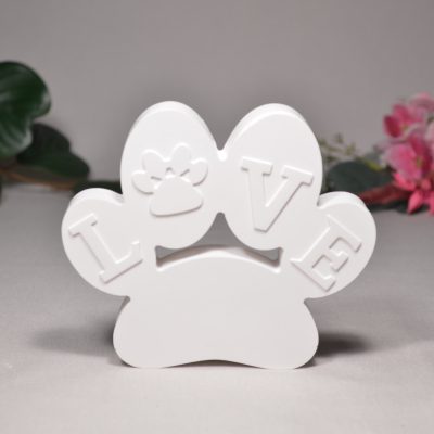 Hundepfote Love personalisiert