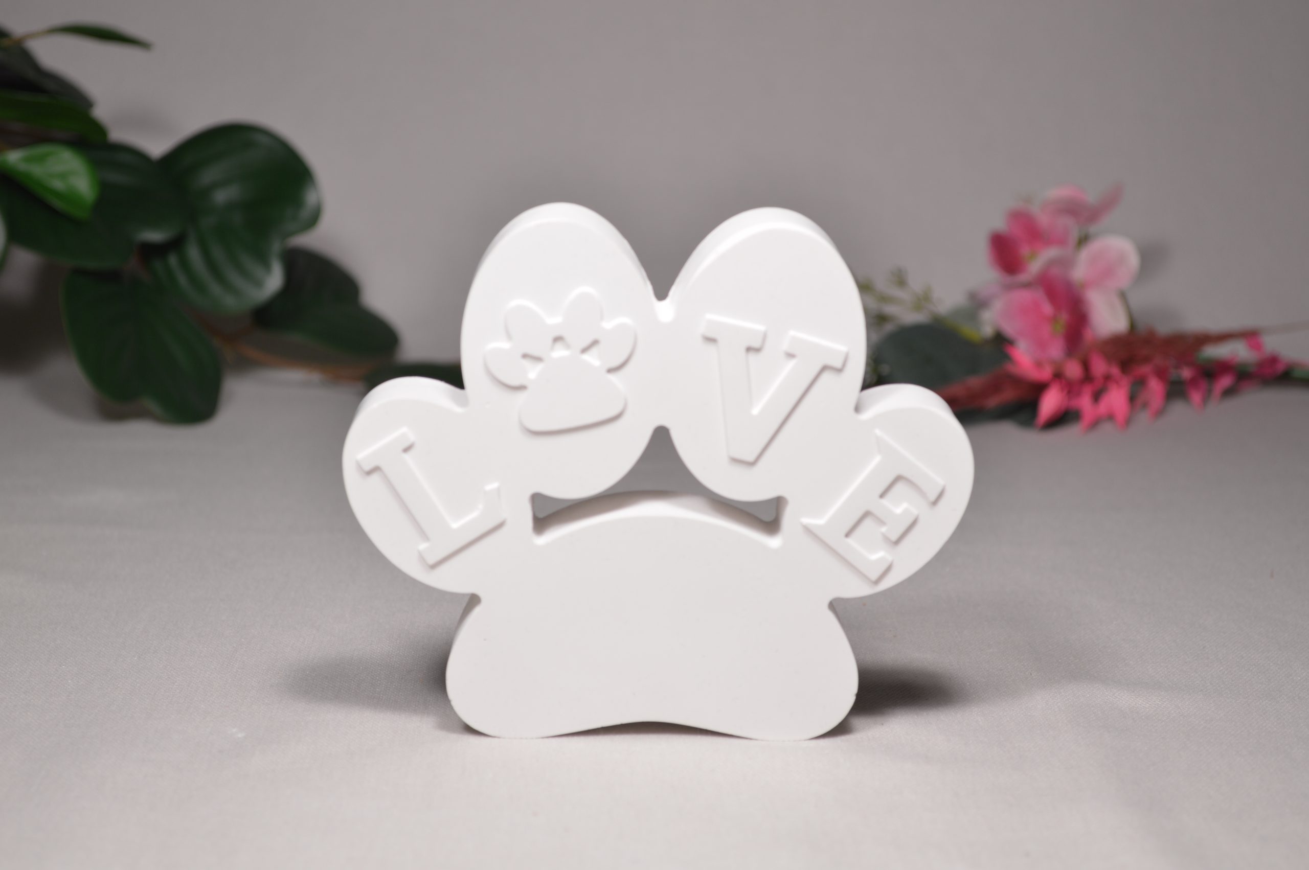 Hundepfote Love personalisiert