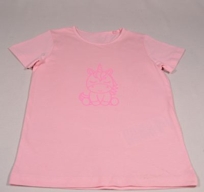 T-Shirt Mädchen Einhorn personalisiert