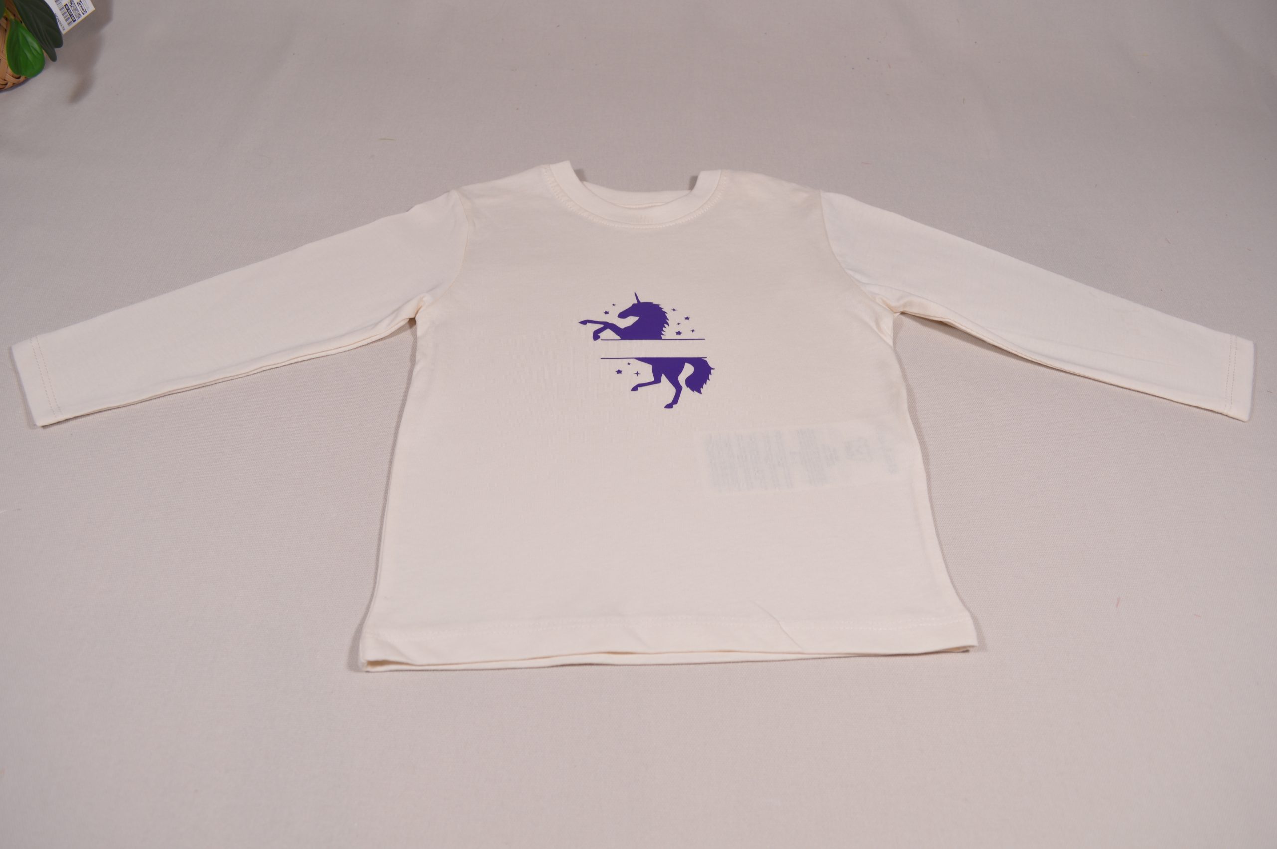 Langarmshirt Mädchen Einhorn personalisiert