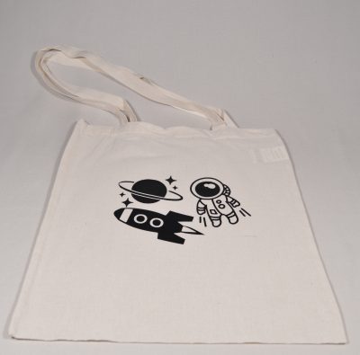 Tasche Weltall personalisiert