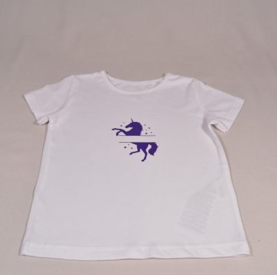 T-Shirt Mädchen Einhorn personalisiert