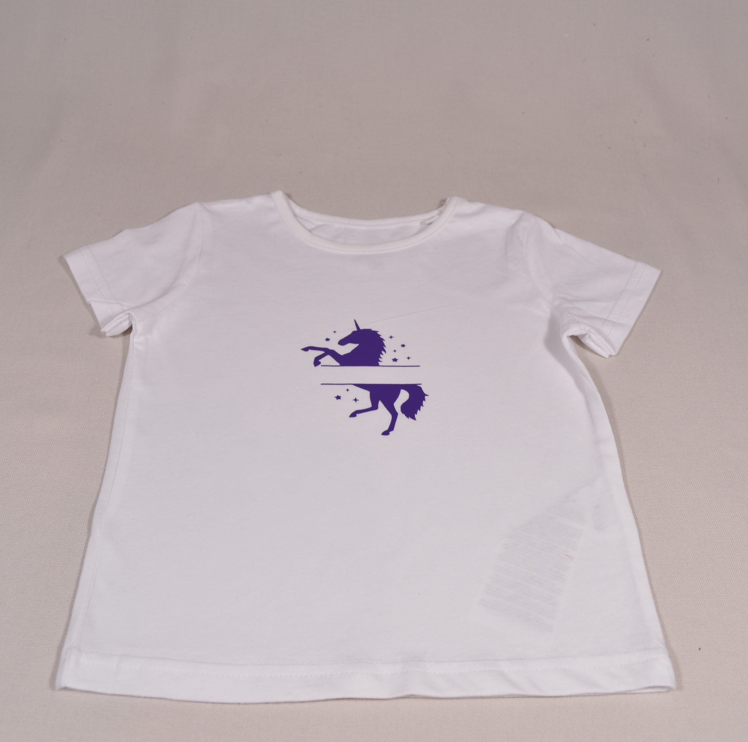 T-Shirt Mädchen Einhorn personalisiert
