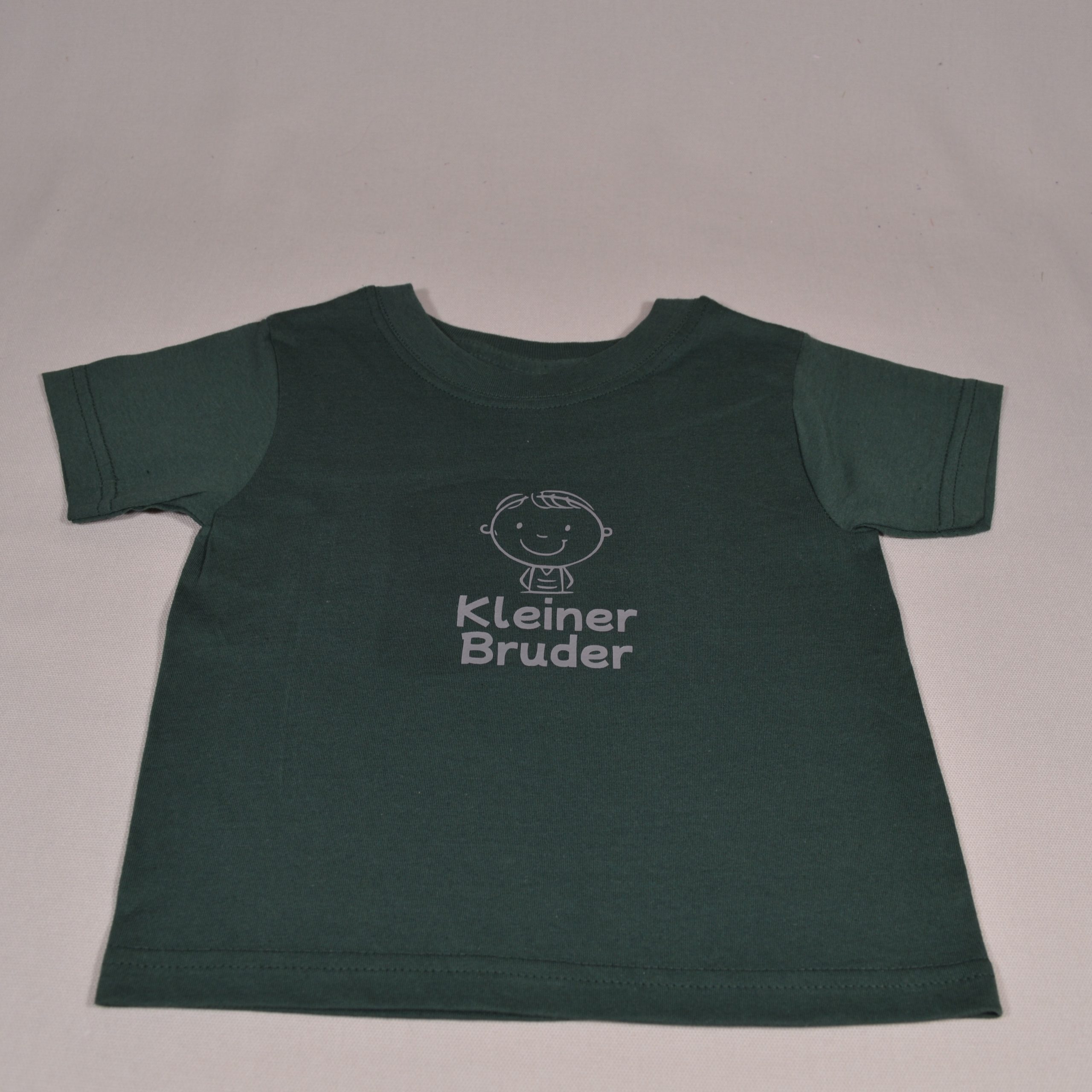 T-Shirt Jungen Kleiner Bruder grün