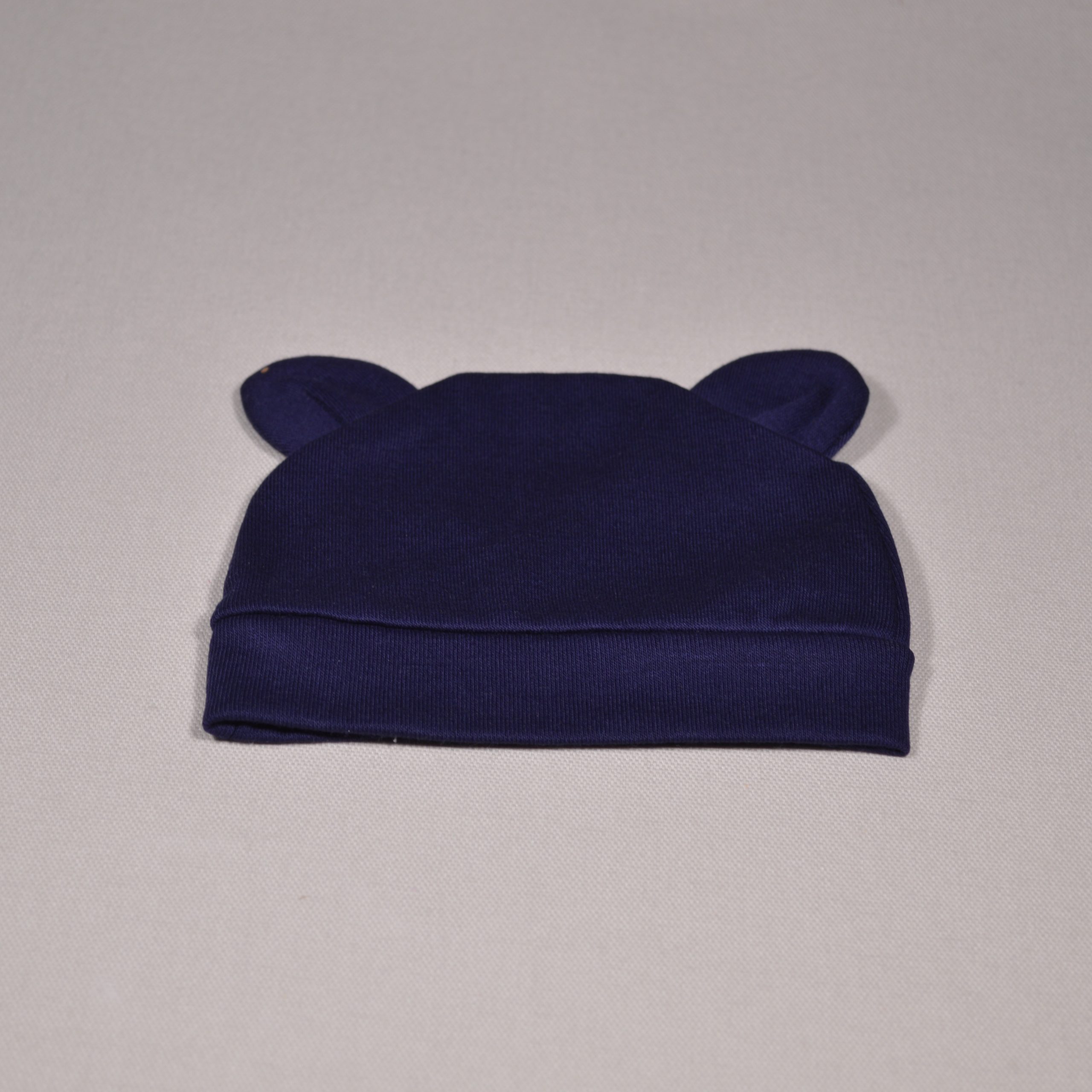Mütze Ohrenmütze Jungen personalisiert Erstlingsmütze blau