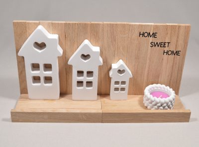 Gießkeramik Handmade Tischdeko personalisiert Geschenk