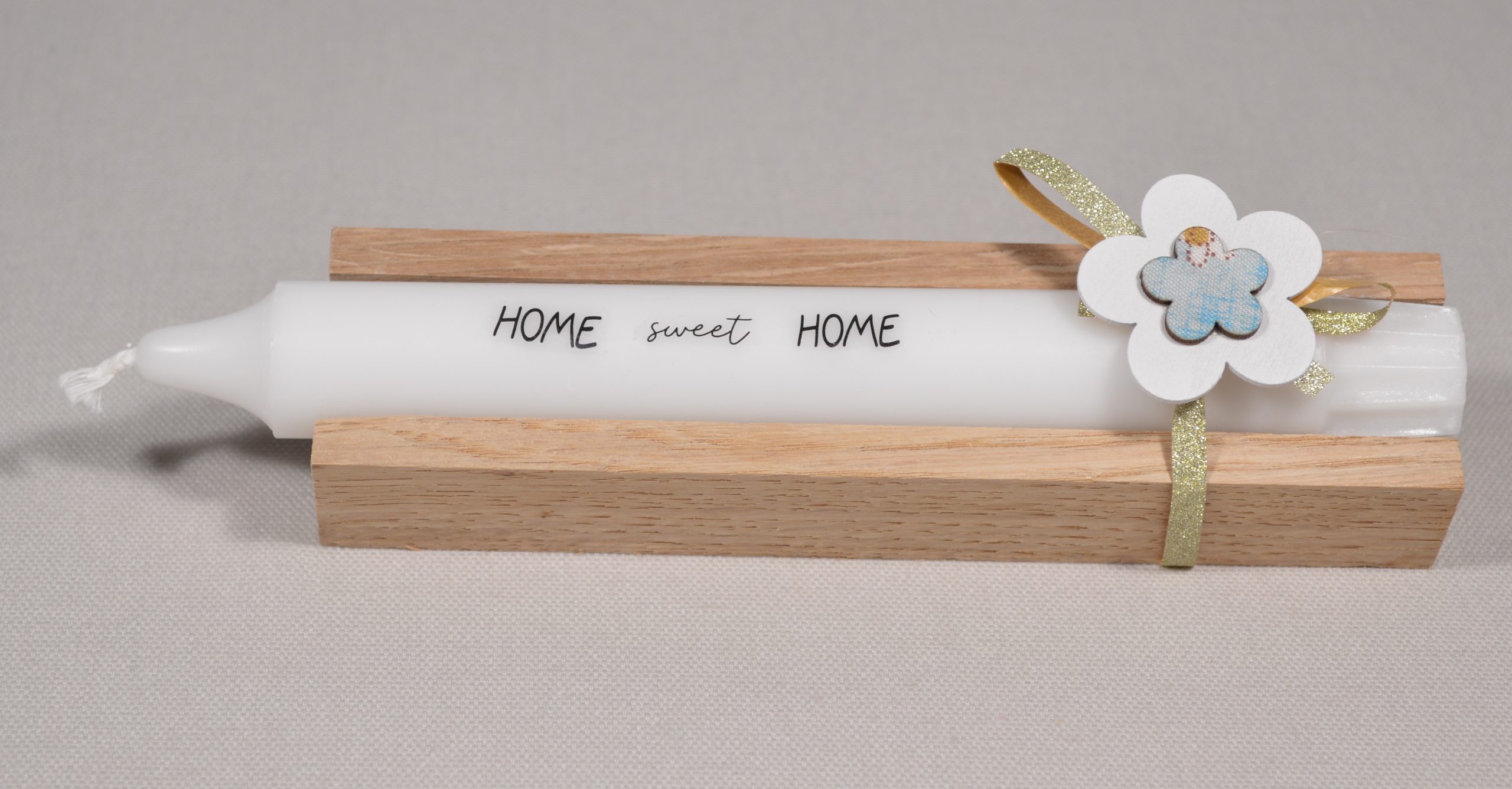 Geschenk Handmade Stabkerze