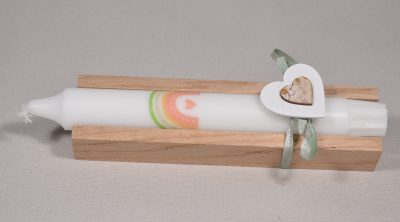 Geschenk Handmade Stabkerze