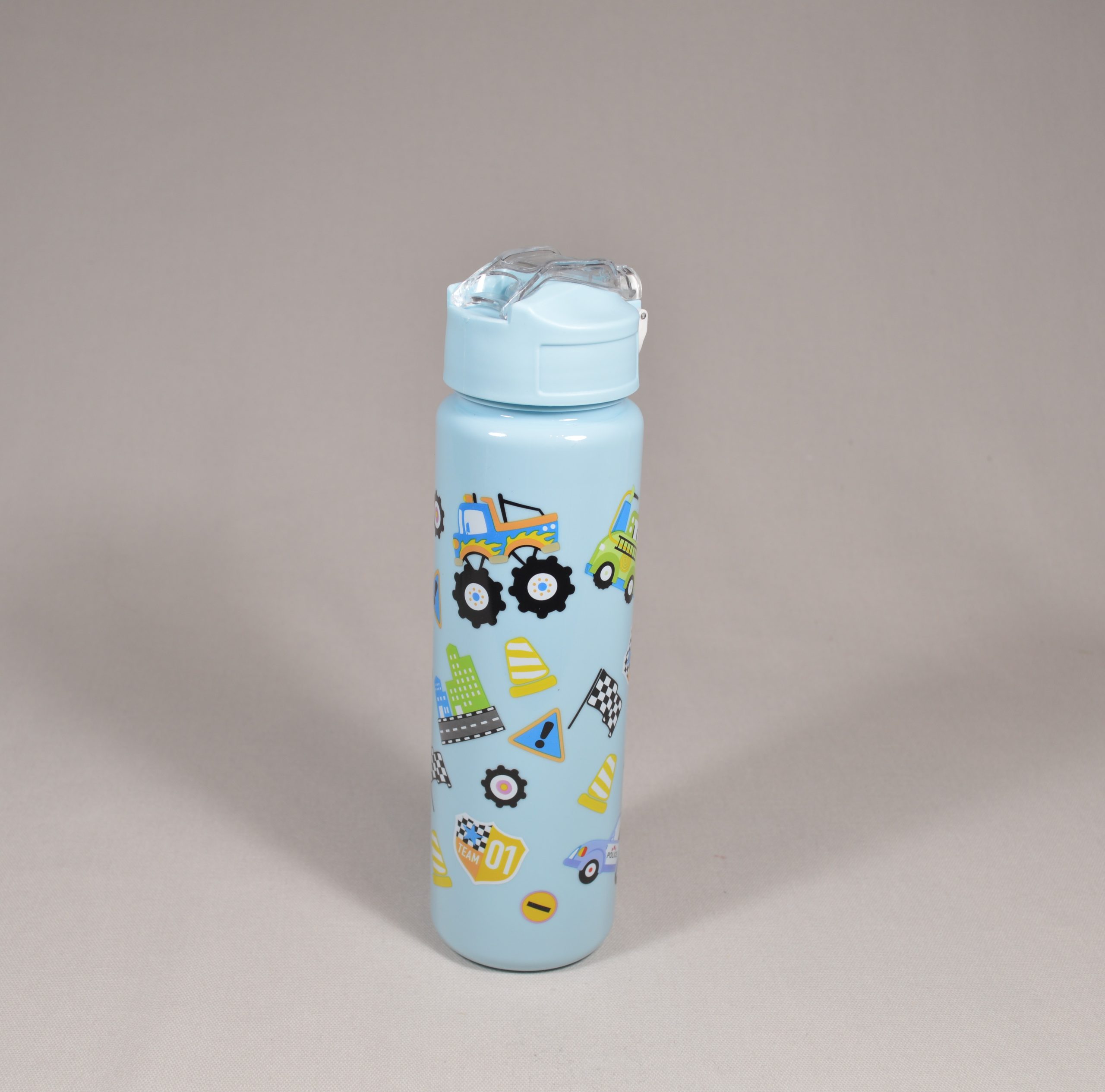 Jungen Trinkflasche "Monstertruck, Autos" personalisiert – Bild 2