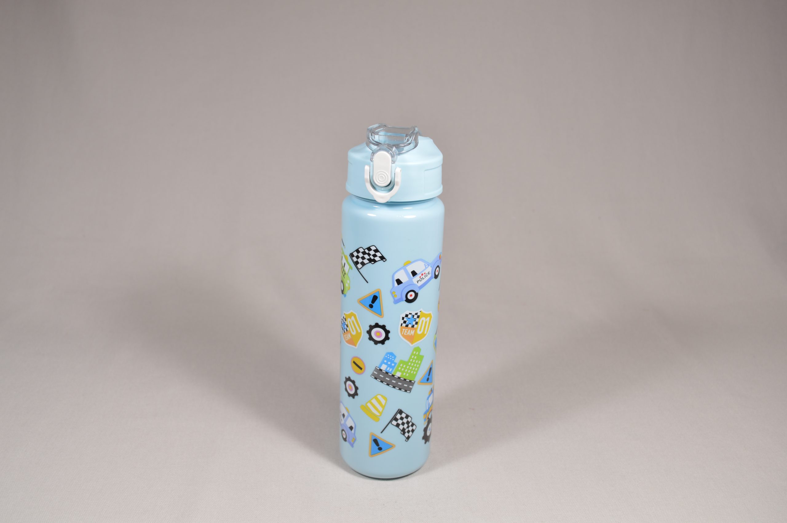 Jungen Trinkflasche "Monstertruck, Autos" personalisiert