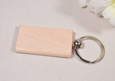 Schlüsselanhänger Holz personalisiert