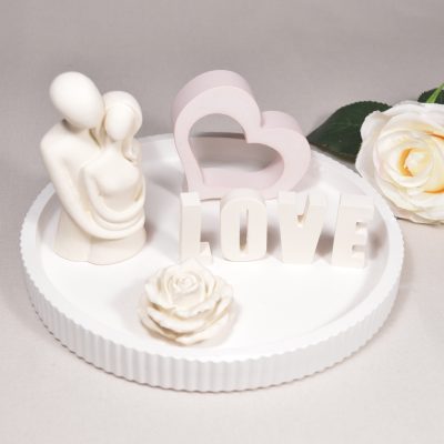 Hochzeit Tischdeko/Geschenk personalisiert